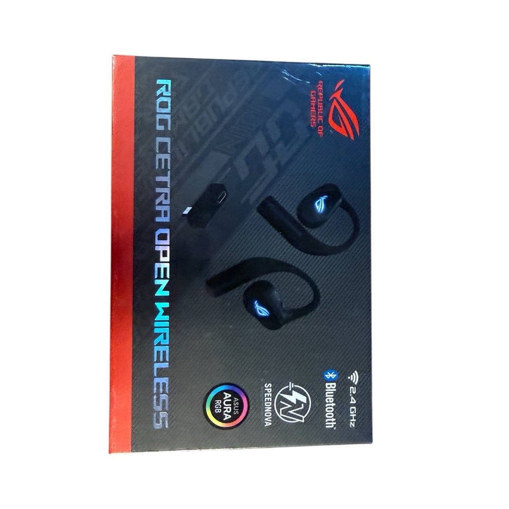 ASUS Black Wireless Gaming Earbuds with Charging Case - Picture 2 of 4